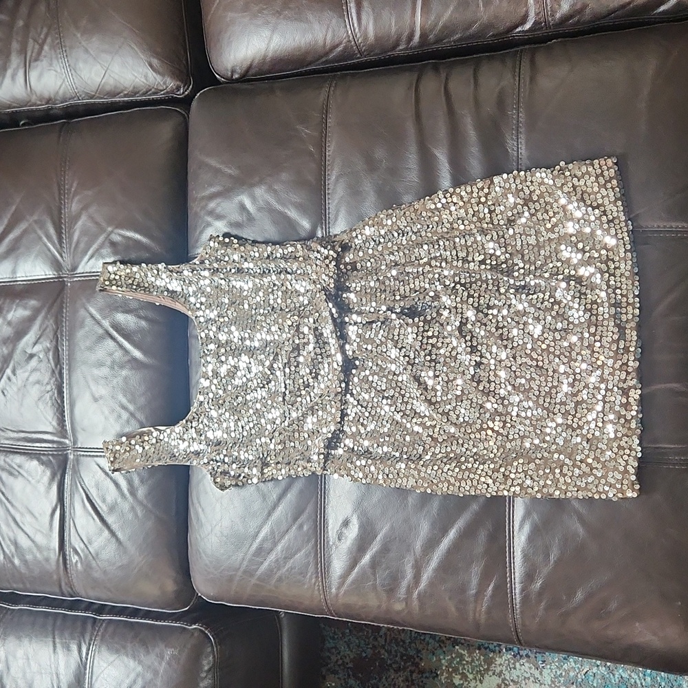 Sexy sequin dress size L